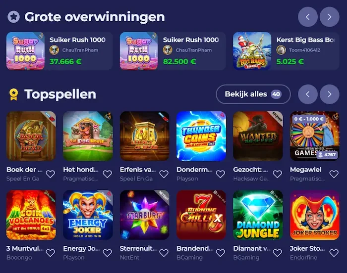 Bruno Casino spellen